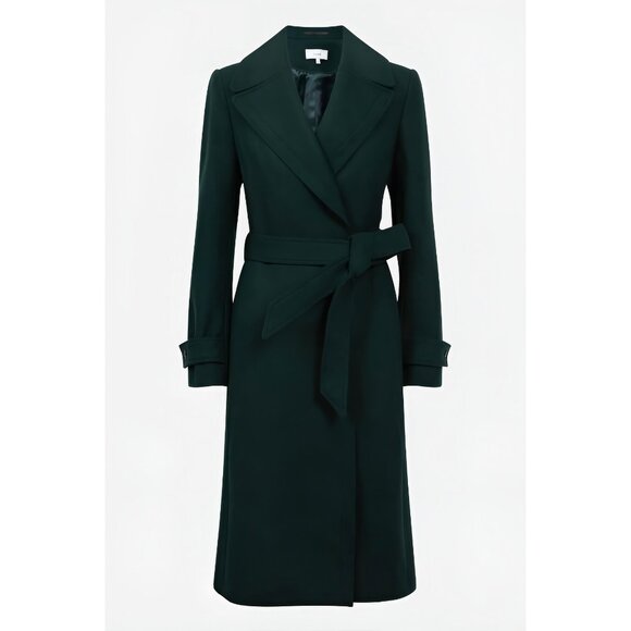 EUC Reiss Tor Wool Blend Coat